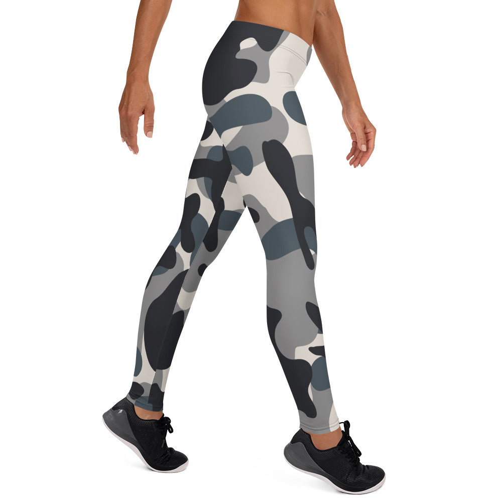 Storyline - Women's Athletic Leggings - Urban Sniper Camo