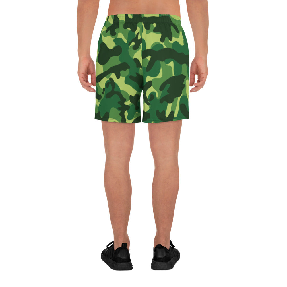 Storyline - Men's Athletic Shorts - May Green Camo