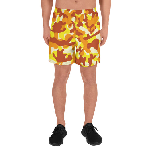 Storyline - Men's Athletic Shorts - Sinopia Cream Camo