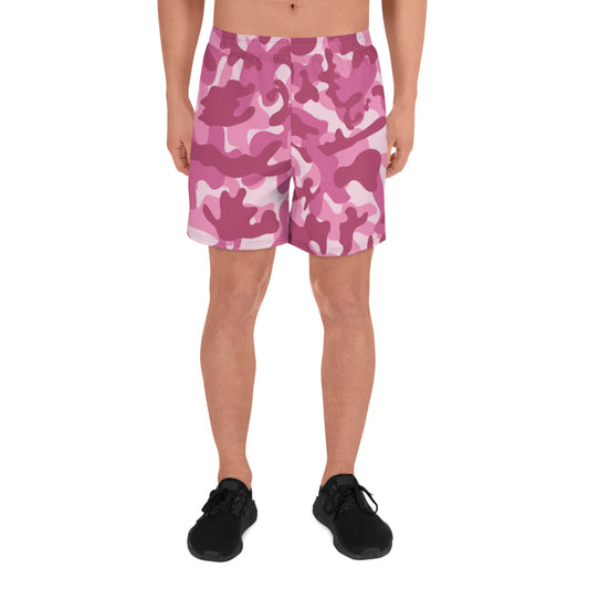 Storyline - Men's Athletic Shorts - Purple Pink Camo
