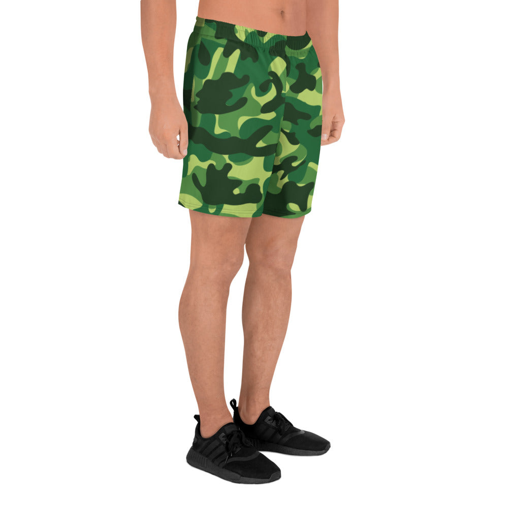 Storyline - Men's Athletic Shorts - May Green Camo